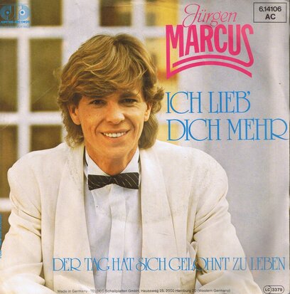 JÜRGEN MARCUS - ICH LIEB' DICH MEHR