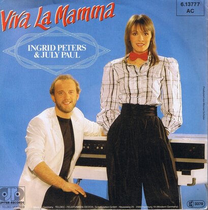 INGRID PETERS & JULY PAUL - VIVA LA MAMMA