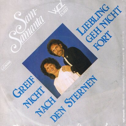 SAM SAMANTA - GREIF NICHT NACH DEN STERNEN