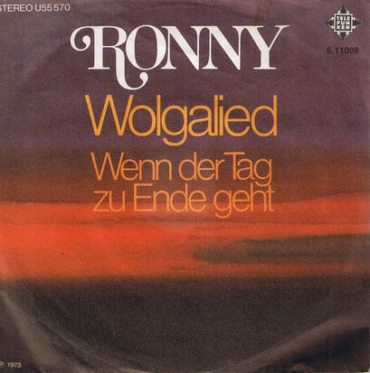 RONNY - WOLGALIED