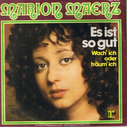 Marion Maerz - Es ist so gut