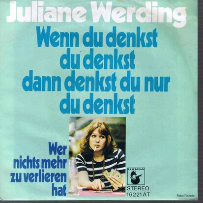 Juliane Werding - Wenn du denkst du denkst dann denkst du nur du denkst