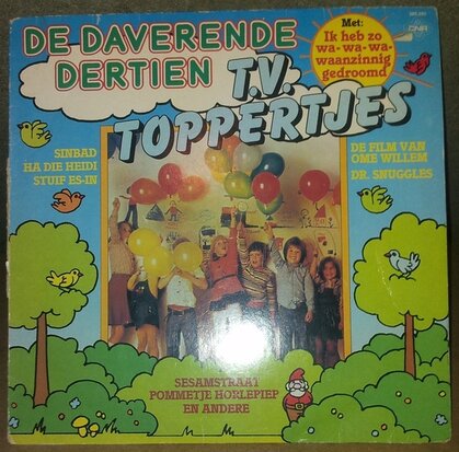 DE DAVERENDE DERTIEN T.V TOPPERTJES LP