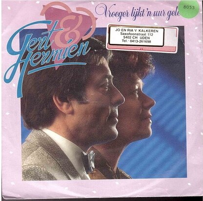 GERT & HERMIEN - VROEGER LIJKT 'N UUR GELEDEN