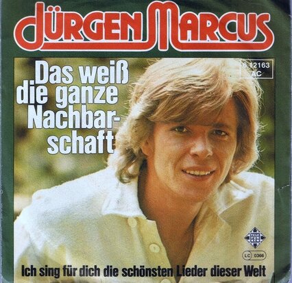 JURGEN MARCUS - DAS WAS DIE GANZE NACHBARSCHAFT