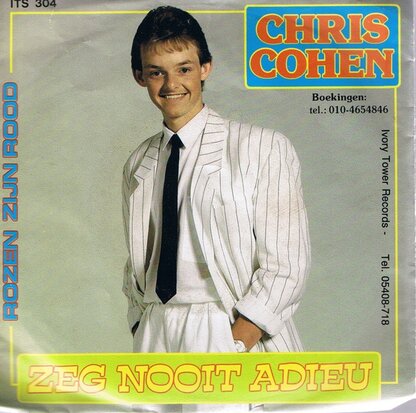 CHRIS COHEN - ZEG NOOIT ADIEU