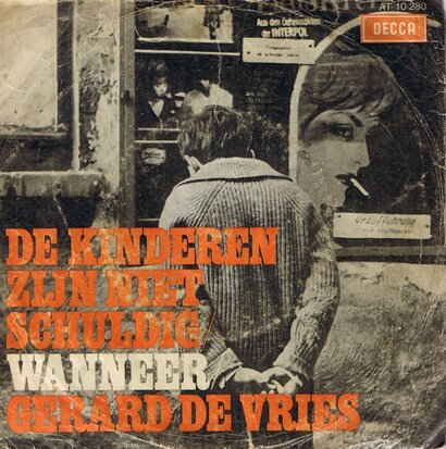 GERARD DE VRIES - DE KINDEREN ZIJN NIET SCHULDIG