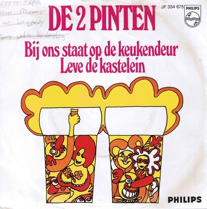 DE TWEE PINTEN - BIJ ONS STAAT OP DE KEUKENDEUR