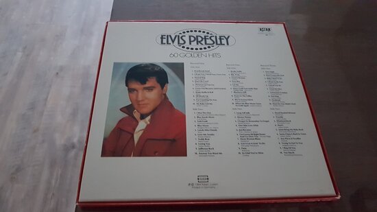 ELVIS PRESLEY 60 GOLDEN HITS 3 LP-BOX
