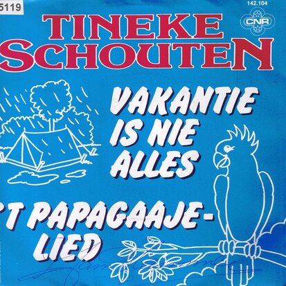 TINEKE SCHOUTEN - VANKANTIE IS NIE ALLES