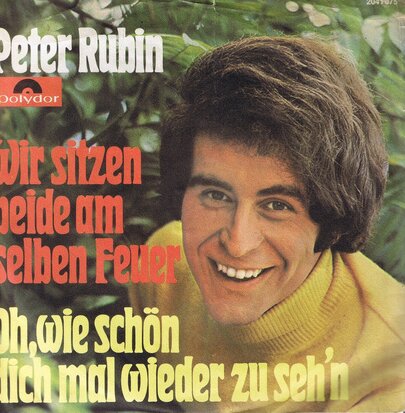PETER RUBIN - WIR SITZEN BEIDE AM SELBEN FEUER