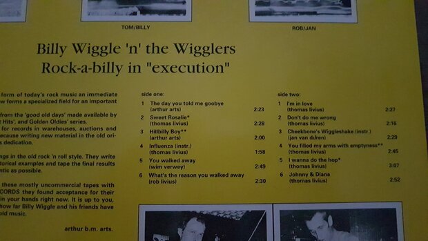 BILLY WIGGLE 'N' THE WIGGLERS - ROCK-A-BILLY IN "EXECUTION"