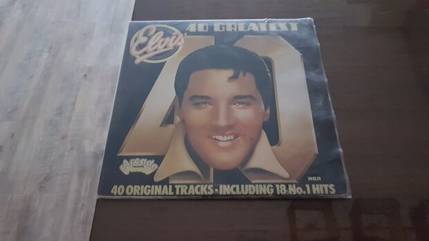 ELVIS 40 GREATEST 2 LP'S