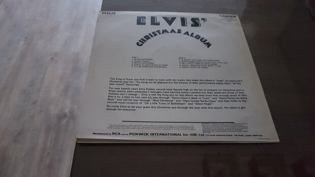 ELVIS CHRISTMAS ALBUM